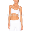 Retour crisscross femmes yoga costume uniforme soutien-gorge avec des vêtements de yoga legging